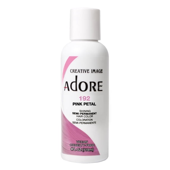 Adore Semi-Permanent Haircolor #192 Pink Petal 4oz (Pack of 3)