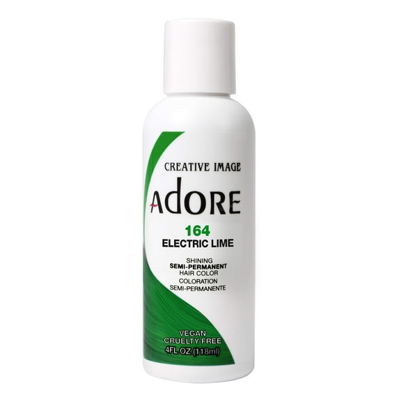 Adore Semi-Permanent Haircolor, Electric Lime 4 oz