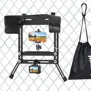 Adoreal Game Changer Mounting Streaming Kit,Cell Phone Fence Mount for Recording Baseball Softball &Tennis,Gamechanger Fence Phone Holder with Shade & Power Pocket for iPhone Gopro and Camera Mevo