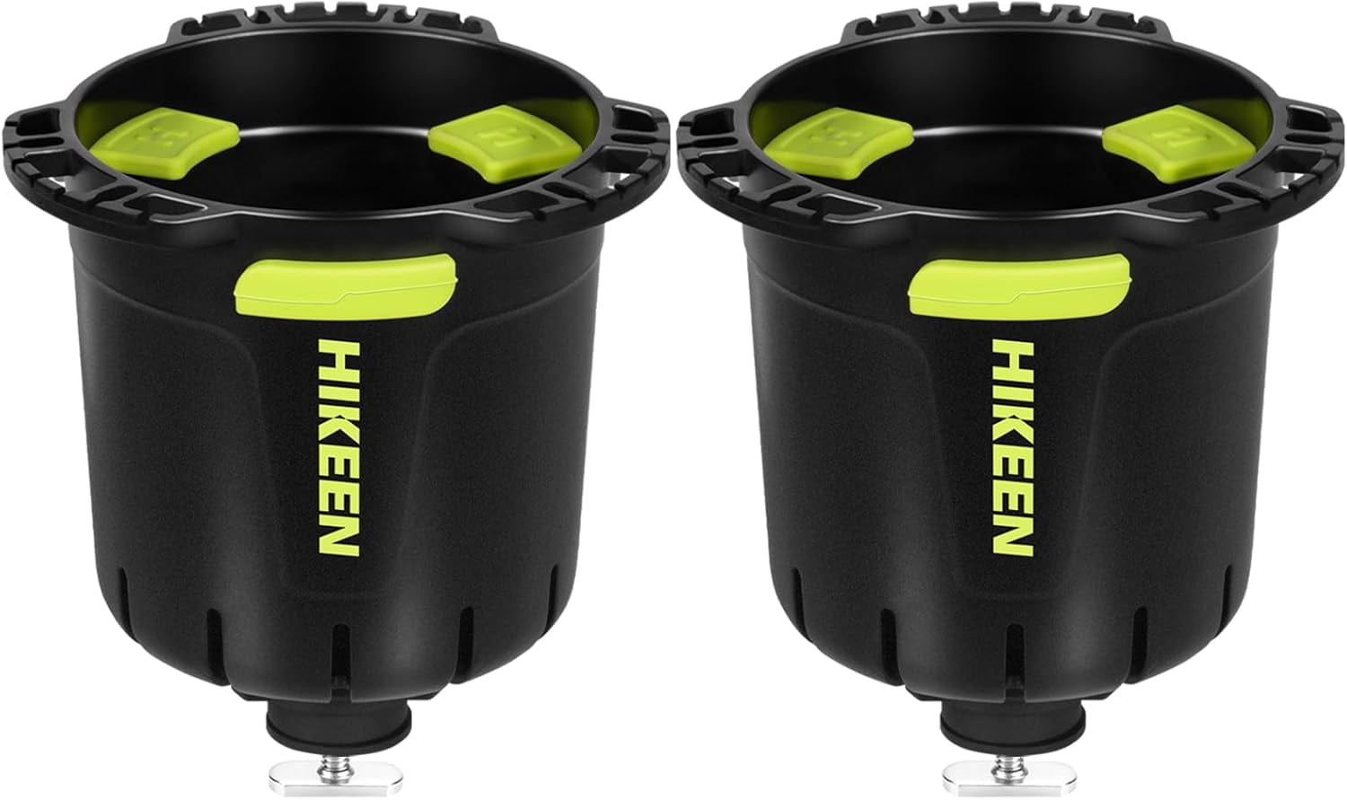 Adoreal Kayak Cup Holder with Rubber Tab, Multi-Functional Cup Holder for Kayak Water Bottle Holder, Drinks Holder, Fishing Tool, Lures Storage, Kayak Track Mount Install(2Pack)