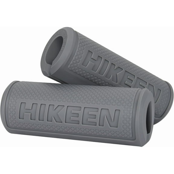 Adoreal Thick Bar Dumbbell Grips, Non Slip Hard Rubber Barbell Grips for Weight Lifting, Muscle Building - 1.77" Outer Diameter