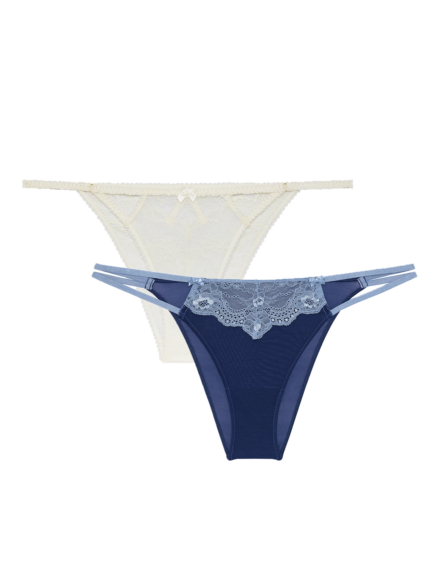 Adored by Adore Me 2-Pack Lia Brazilian and Katie Brazilian Underwear, Sizes S-3X
