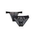 thumbnail image 1 of Adored by Adore Me 2-Pack Sadie Brazilian and Ruby Bikini Underwear, Sizes S-XXXL, 1 of 12