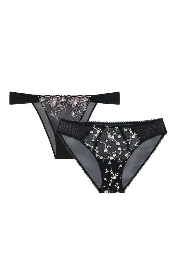 2-Pack Sadie Brazilian and Ruby Bikini Underwear, Sizes S-XXXL