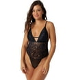 thumbnail image 1 of Adored by Adore Me Micro and Lace Unlined Evalynn Bodysuit, Sizes S-3X, 1 of 8