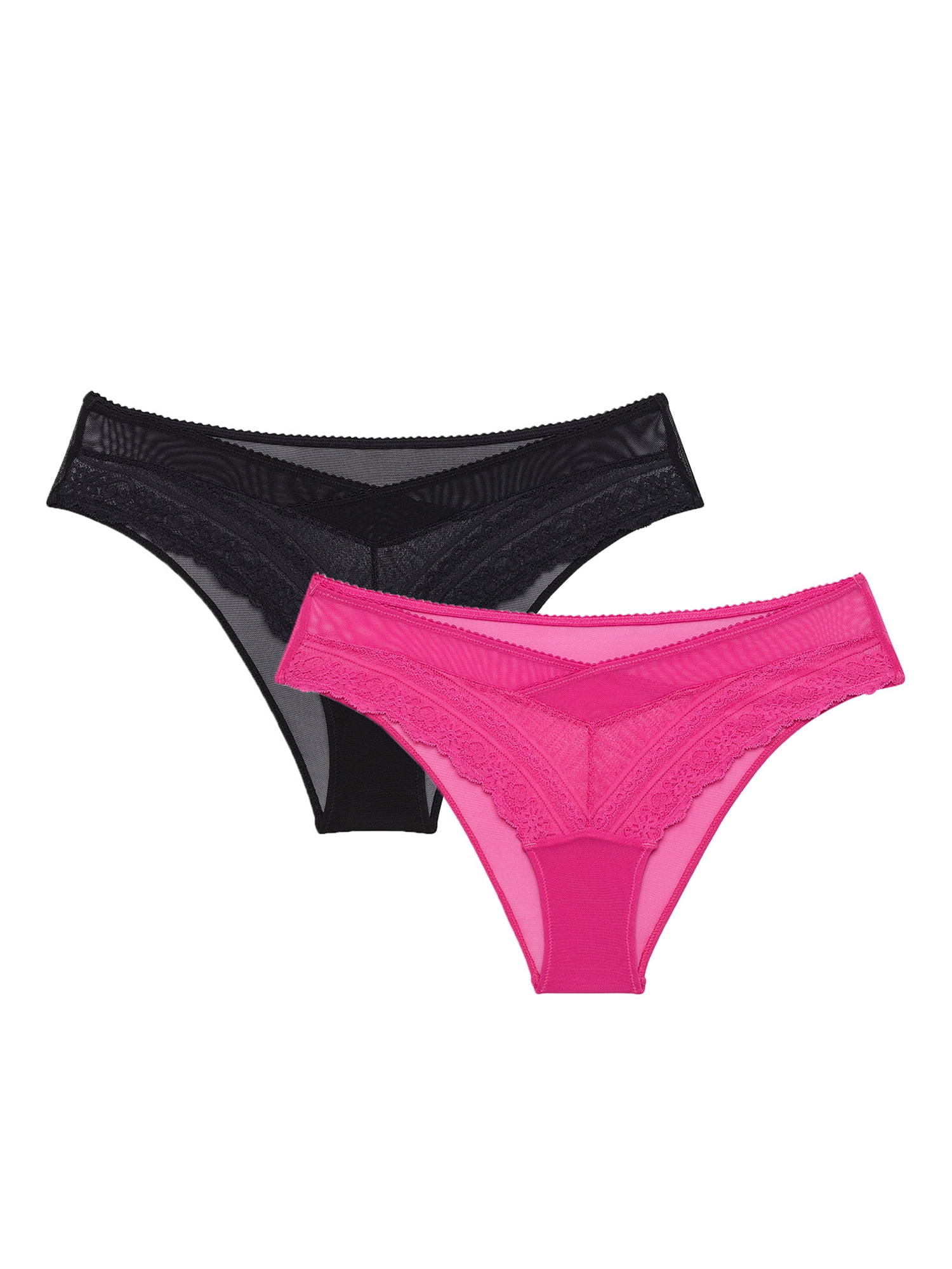 Adored By Adore Me Women s Mandy Cross Front Mesh And Lace Cheeky adored-by-adore-me-women-s-mandy-cross-front-mesh-and-lace-cheeky