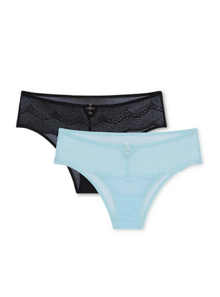 Adored by Adore Me Women's Tessa Geo Lace Cheeky Underwear, 2-Pack