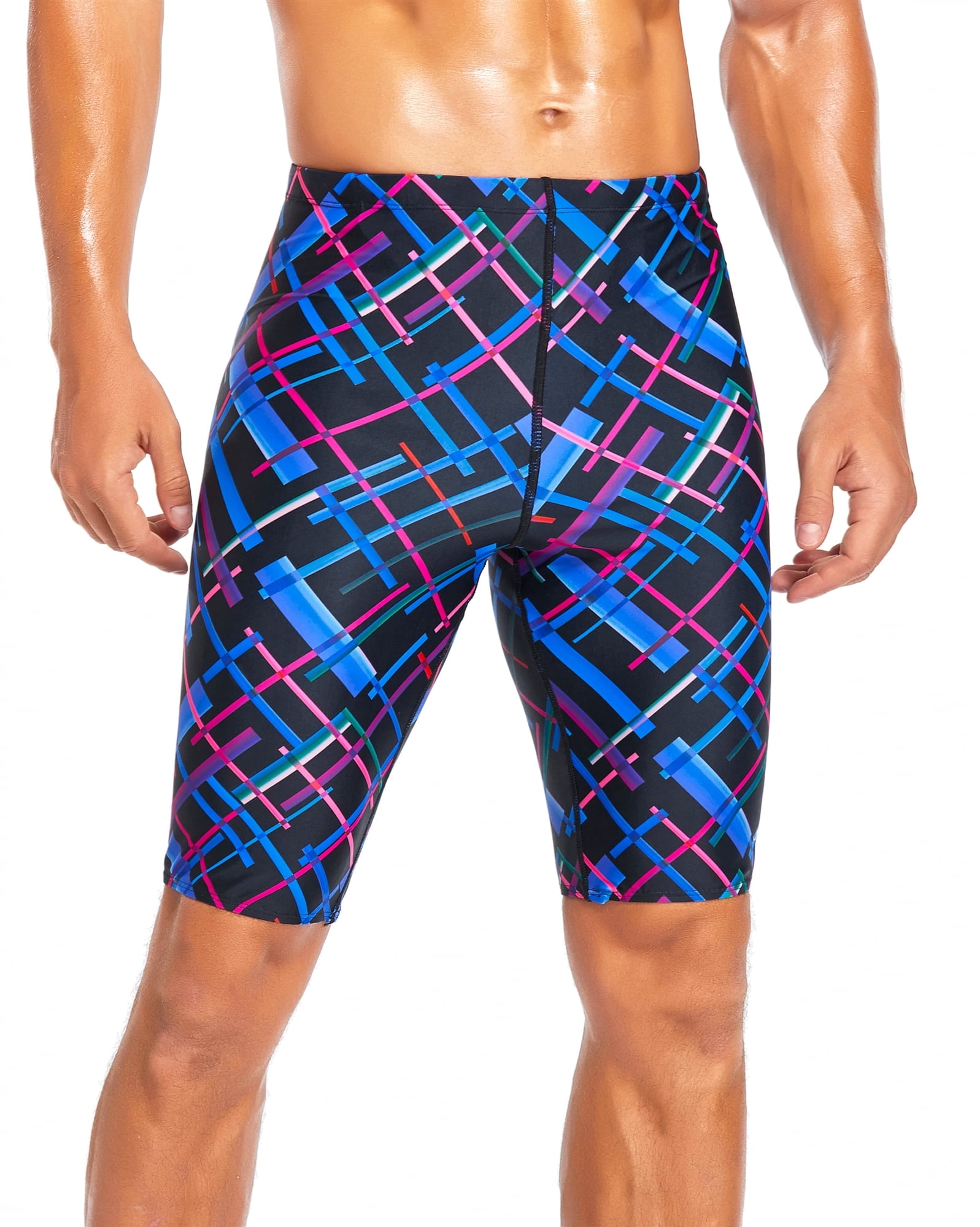 Boy's Team Solid Jammer Swimsuit - Black - All Tides Boy's Team Solid Jammer Swimsuit - Black - All Tides