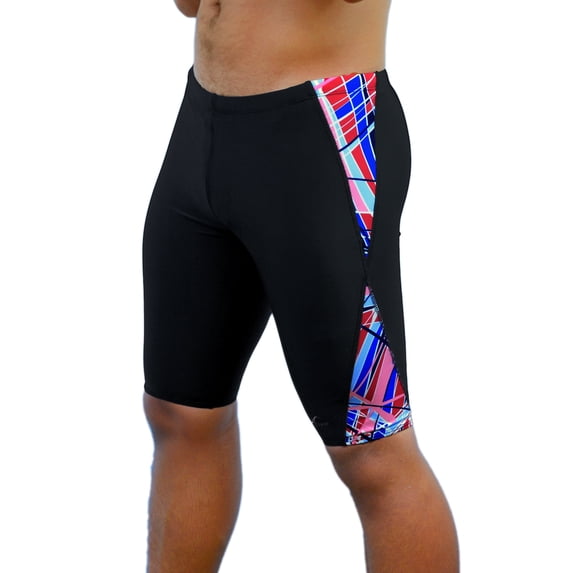 Adoretex Boy's/Men's Spice Jammer Swimsuit (MJ011) - Black/Americana - 26