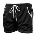 thumbnail image 1 of Adoretex Men's Breathable Running Training Swimming Mesh Sports Shorts (MT003) - Black - Medium, 1 of 3