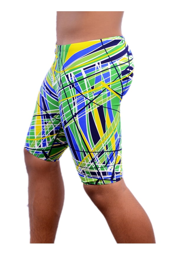 Men's New Direction Jammer Swimsuit in Kelly Green Size 24