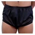 thumbnail image 1 of Adoretex Men's Poly Mesh Training Drag Swimsuit (MT001)- Black - 40, 1 of 5