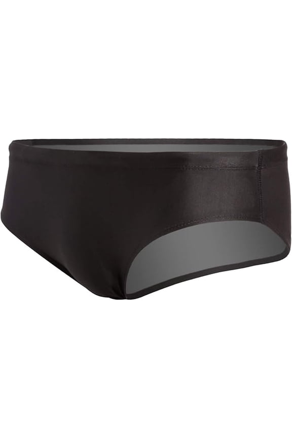 Men's Polyester Solid Brief (MR002) - Black - 24