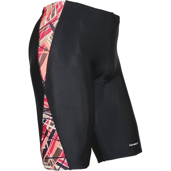 Adoretex Men's Spice Jammer Swimsuit (MJ011) - Black/Red - 36