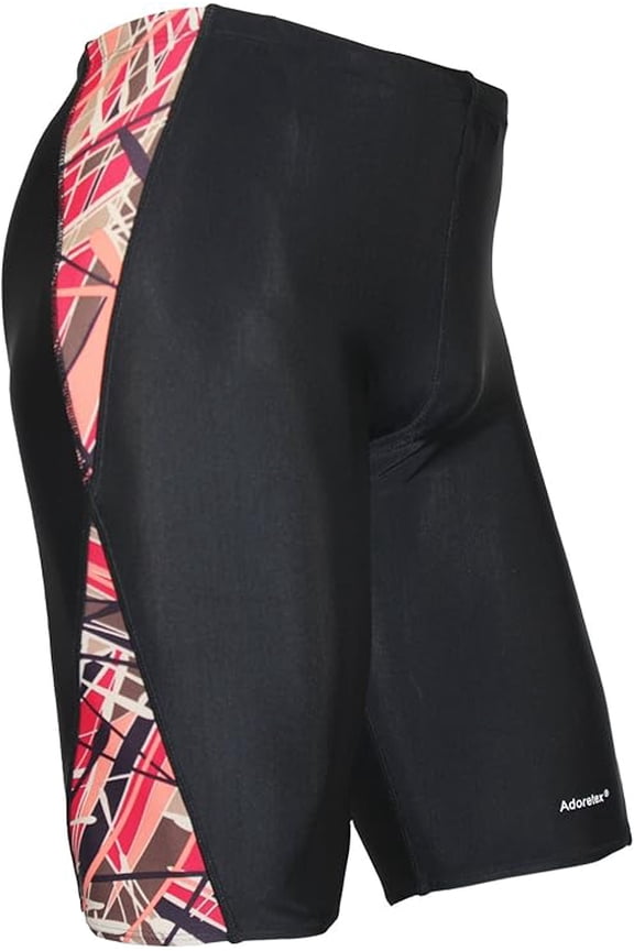 Men's Spice Jammer Swimsuit (MJ011) - Black/Red - 36