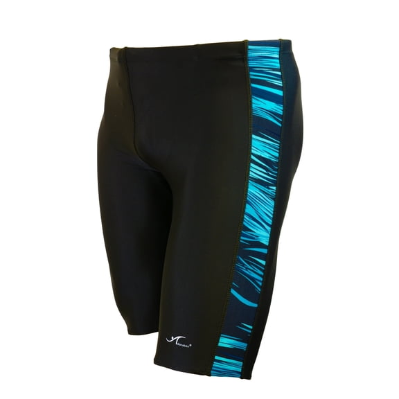 Adoretex Men's Sunfire Spice Jammer Swimsuit (MJ006) - Black/Blue - 32