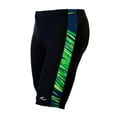 thumbnail image 1 of Adoretex Men's Sunfire Spice Jammer Swimsuit(MJ006) - Black/Green - 38, 1 of 2