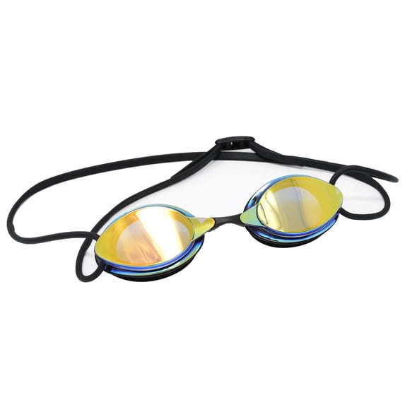 Adoretex Mirrored Swim Goggles Bundle Set, Anti Fog UV Protection Wide Angle No Leak for Adults Men Women Youth (GN1502RM) - Smoke