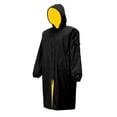 thumbnail image 1 of Adoretex Unisex Swim Parka (PK005C) - Black/Yellow - Adult-L, 1 of 5