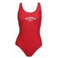 thumbnail image 1 of Adoretex Women's Guard Xtra Life Lycra Fit Back One-Piece Swimsuit with Soft Cups in Red, Size 30, 1 of 5