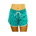 thumbnail image 1 of Adoretex Women's Palm Printed Beach Board Shorts (FBP015) - Mint Combo - X-Small, 1 of 2