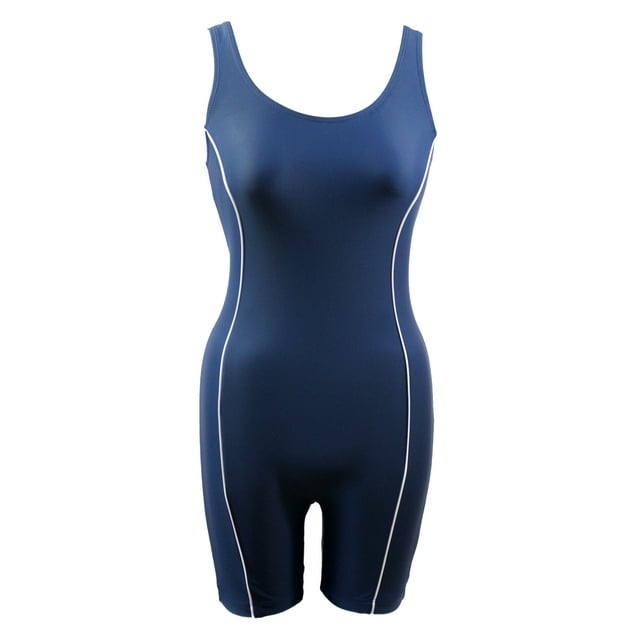 Adoretex Women's Xtra Life Lycra Unitard Swimsuit in Navy, Size X-Small