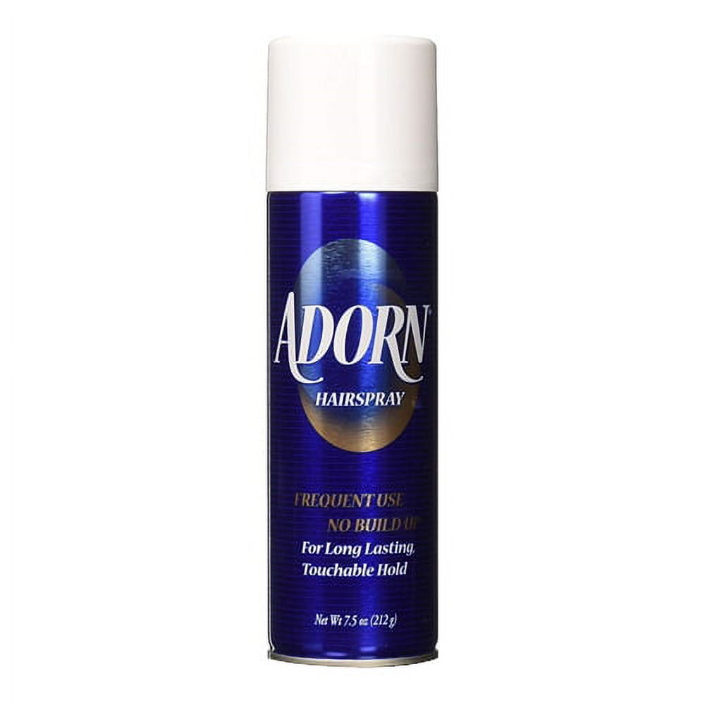Adorn Touchable Hold Hairspray, 7.5 Oz, 6 Pack
