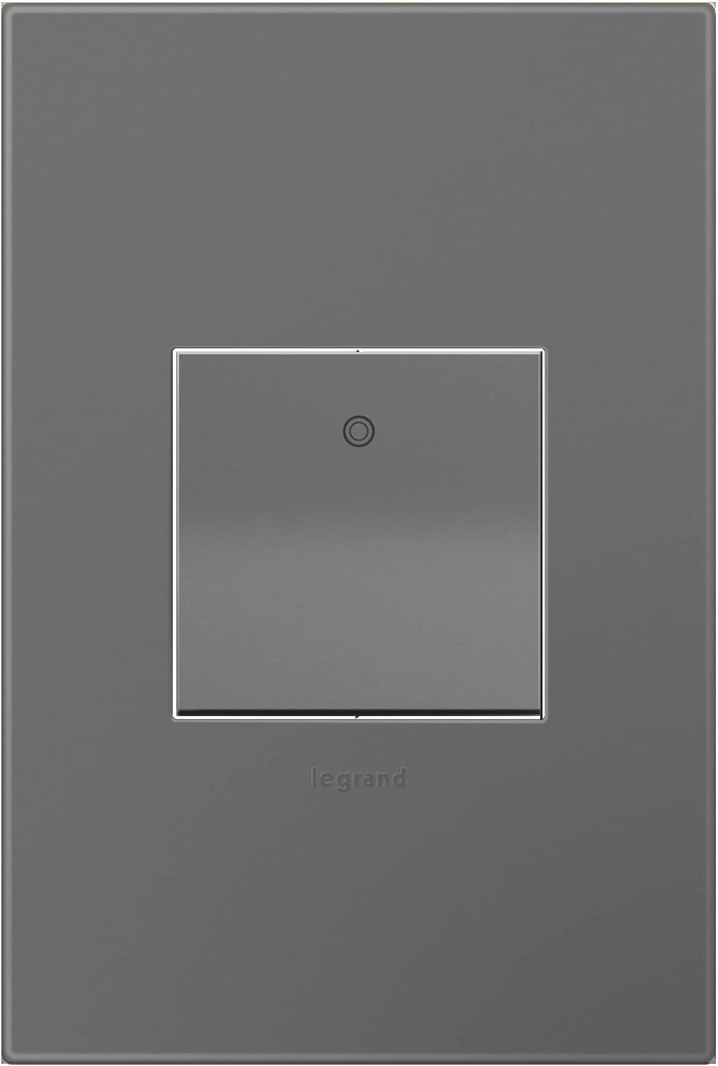 Adorne® 20A 4-Way Paddle Switch, ASPD2042M4 Magnesium, with Microban ...
