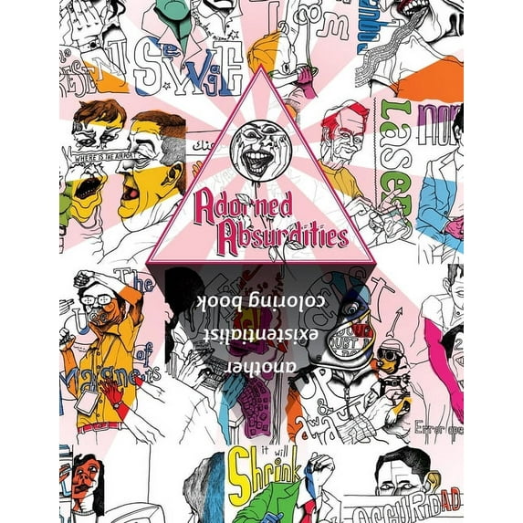 Adorned Absurdities: Another Existentialist Coloring Book, (Paperback)