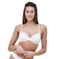 thumbnail image 1 of Skarlett Blue Adorned Cotton Underwire Bra White 30D, 1 of 4