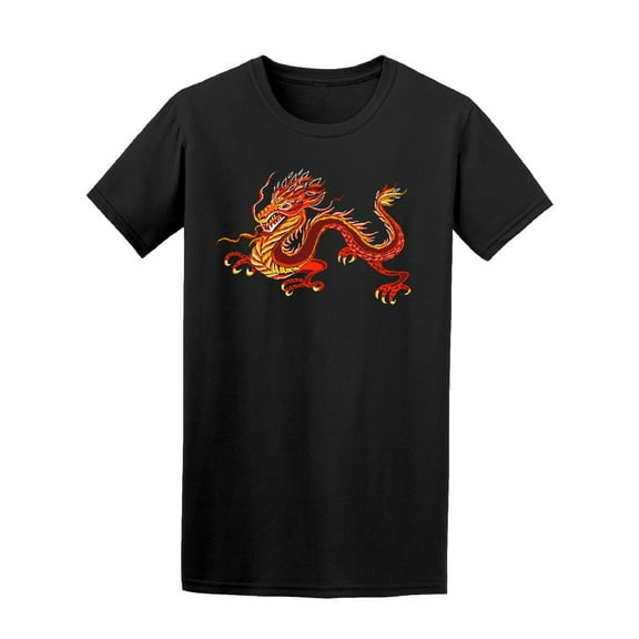 Adornment Chinese Dragon T-Shirt Men -Image by Shutterstock, Male Medium