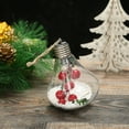 Adoug! Household Pendant Transparent Led Lamp Flat Bulb Christmas Theme