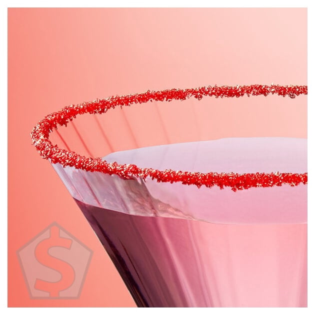 Adourne Expressions Fine Red Sanding Sugar 10 lb.