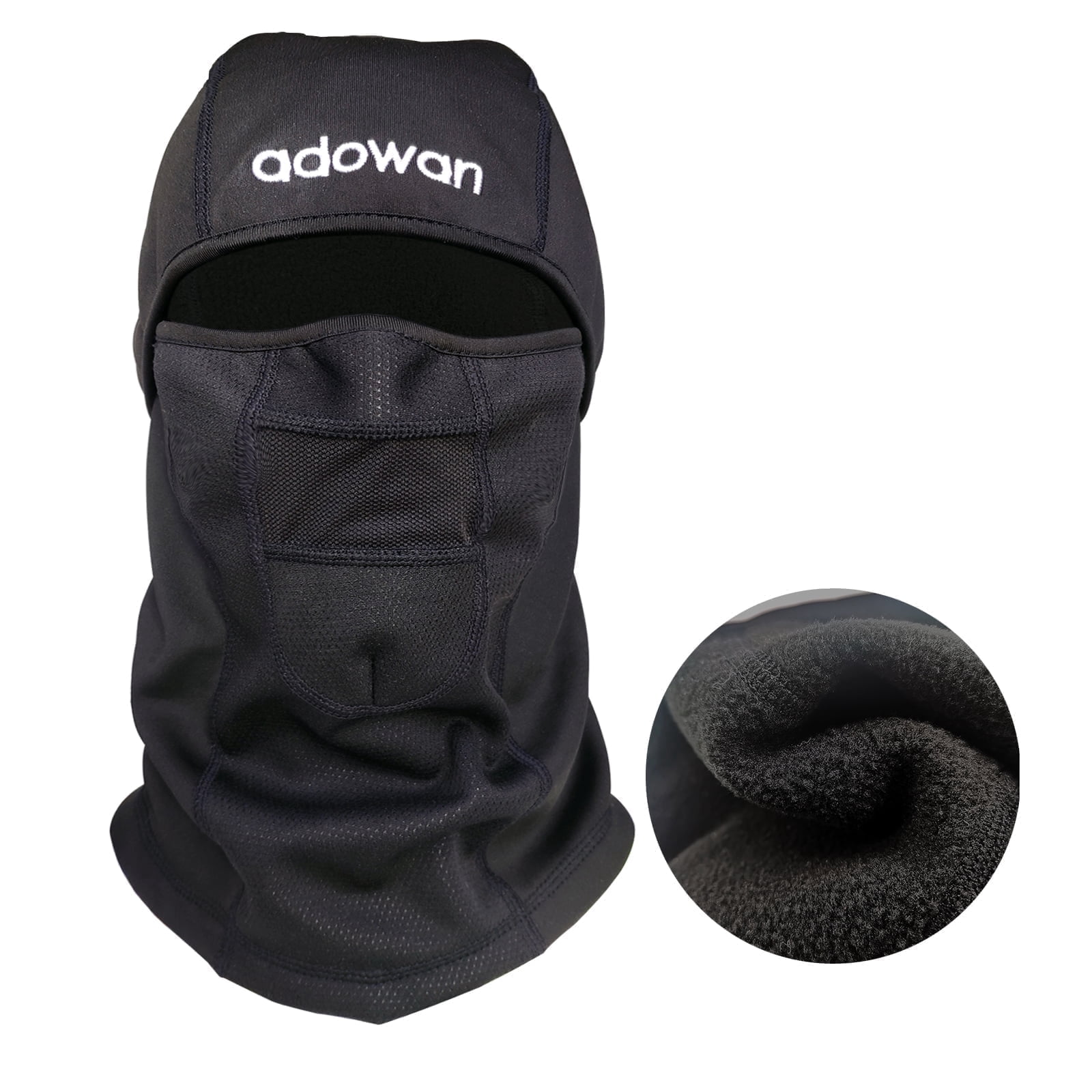 Adowan Winter Balaclava Ski Mask, Windproof Thermal Face 