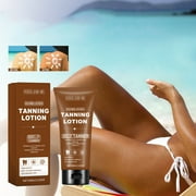 Adpan Clearance! Body Care Moisturizing And Blackening with Wheat Skin Tone And Bronze Body Tone 60G 1*Tanning Cream