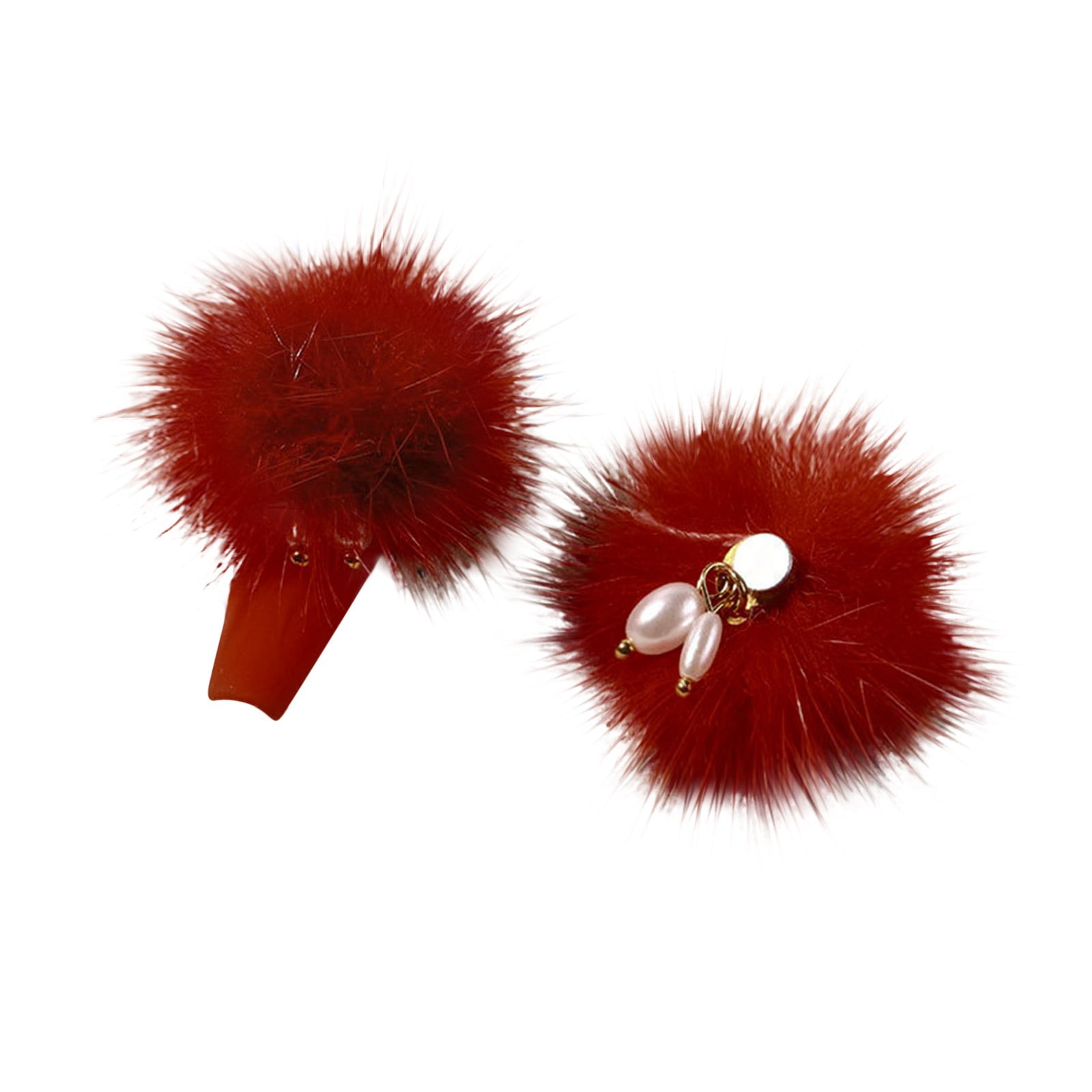 Adpan Clearance! Popular Ball Manicure Jewelry Detachable Pearl