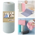 thumbnail image 1 of Adpan Microfiber Cleaning Cloth Roll Reusable Washable Rags Tear Away Towels for Kitchen Car Drying Dishes 20 Sheets 10x10 Inch Gray,1 Roll,G, 1 of 10