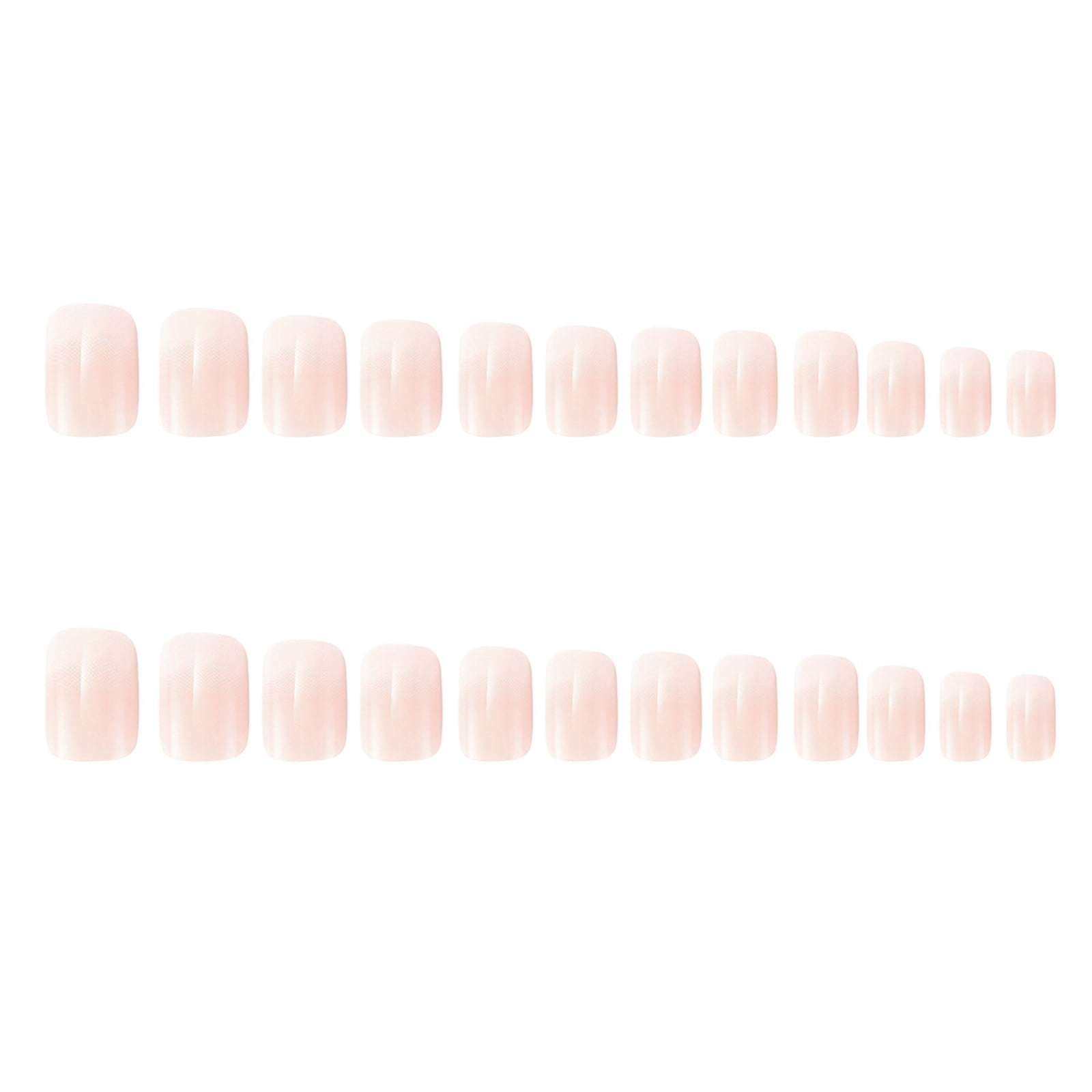 Adpan Press On Nails Ladybird24 Pieces Boxed Jelly Glue Wearing Nail