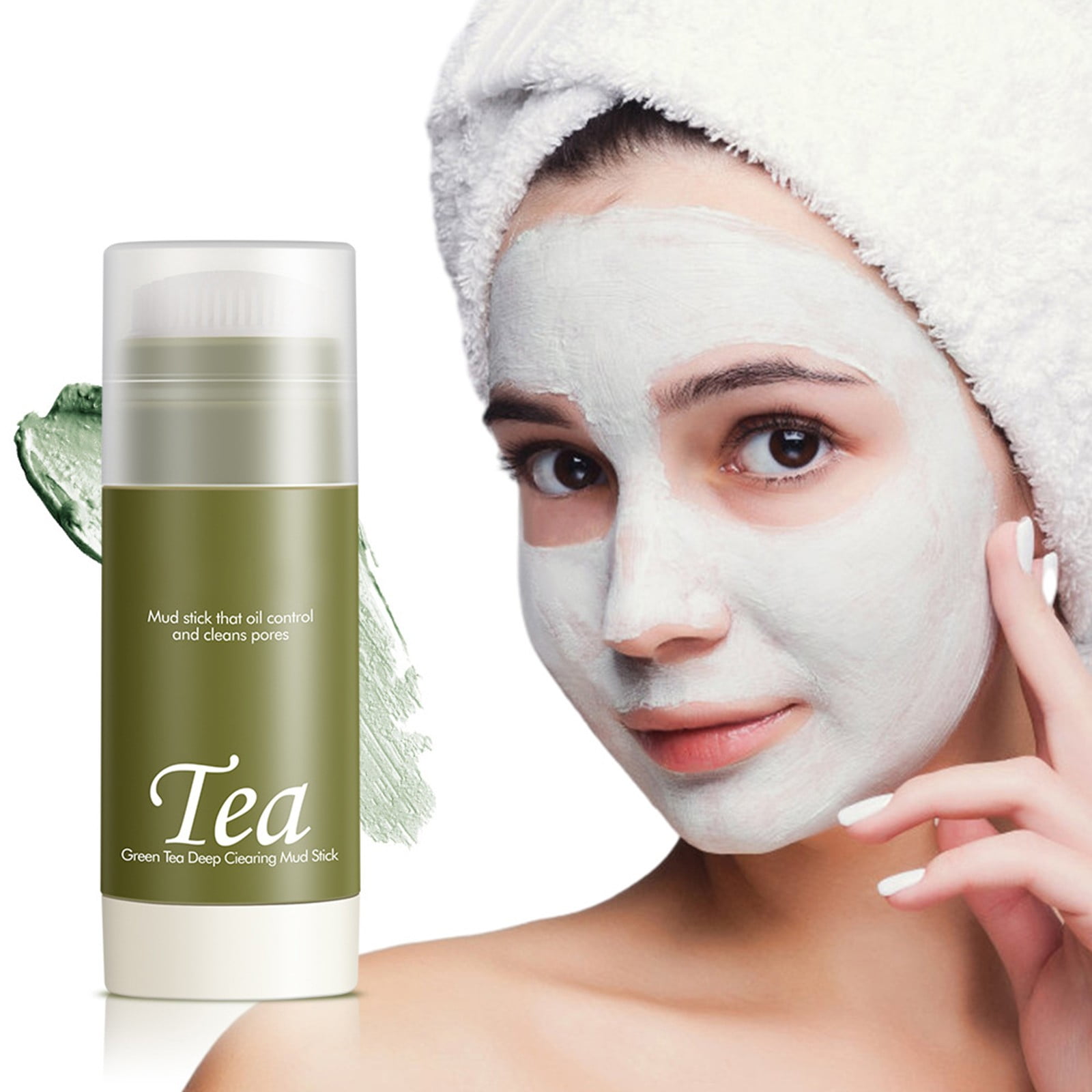 Adpan Skin Care Green Tea Oil Control Stick Control Deep Cleanse Pores