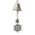 Adreap Christmas Bells Christmas Decorations With Snowflakes Silver