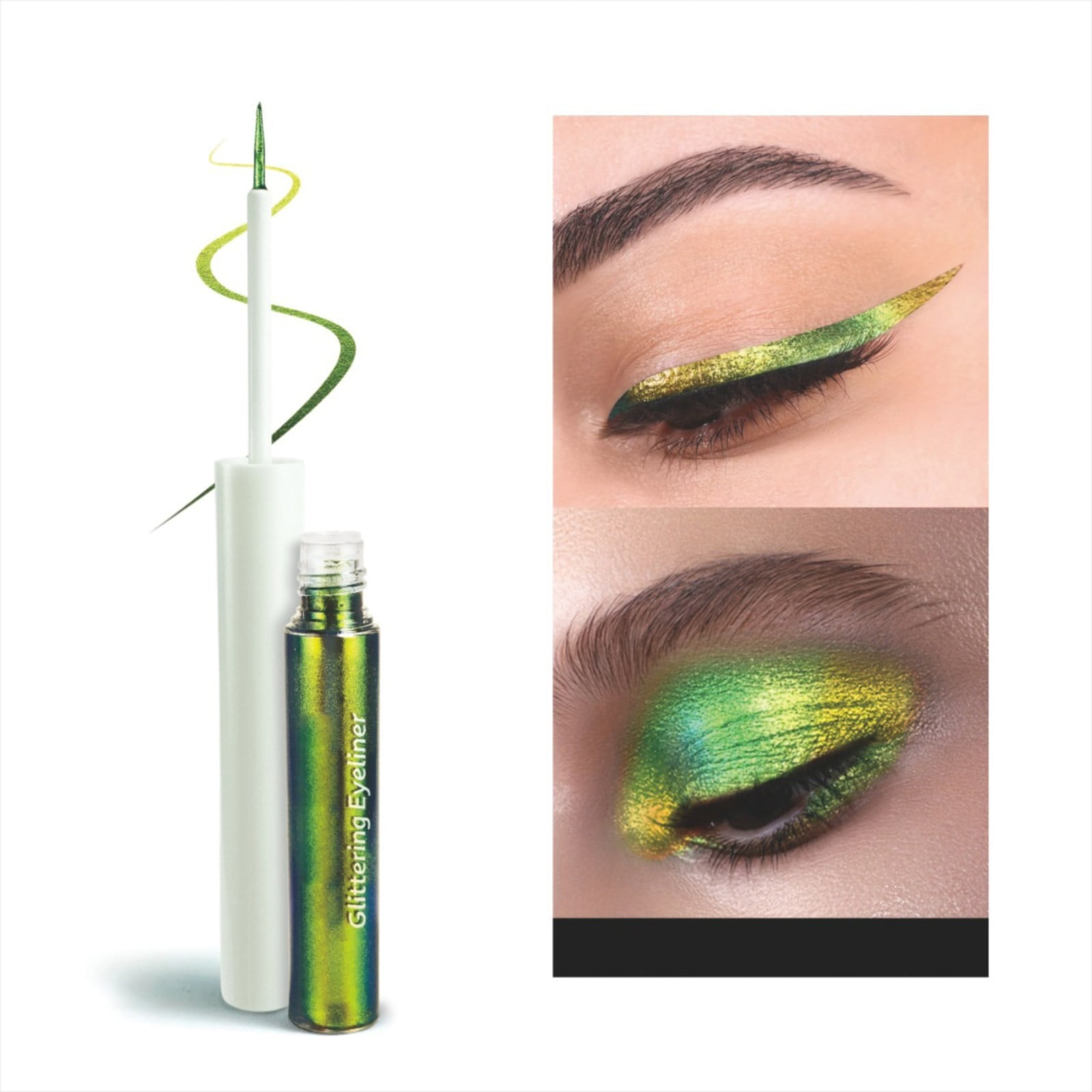 Adreap Eyeliner Liquid Light Changing Eyeshadow Liquid Smooth Flash