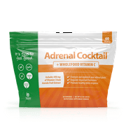 Adrenal Cocktail + Wholefood Vitamin C, 60 Packets, 8.5 oz 240 g, Jigsaw Health