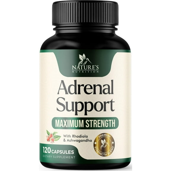 Adrenal Support Supplements Cortex Complex, Best Energy Supplement, Supports Cortisol Health & Energy Levels, Daily Ashwagandha for Women & Men, Supports Adrenal Fatigue & Immune System, 120 Capsules