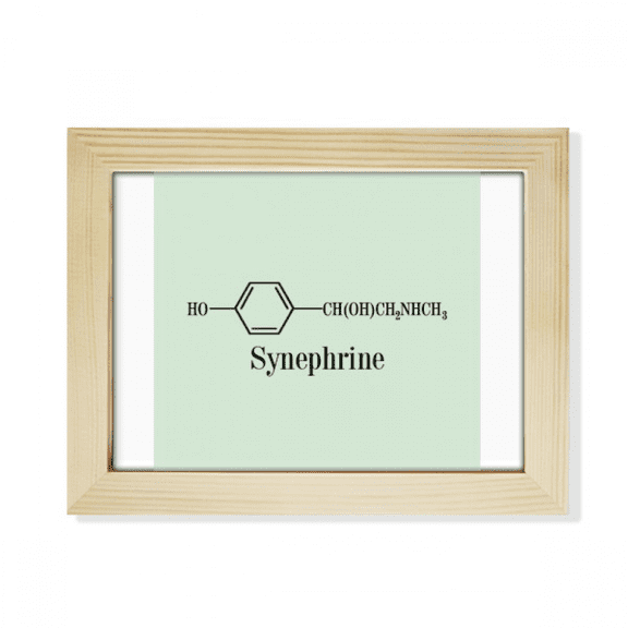 Adrenaline Checal Molecule Desktop Photo Frame Picture Art Decoration Painting 6x8 inch