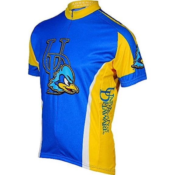 Adrenaline Promotions Delaware Fightin Blue Hens Cycling Jersey (XXX-Large)