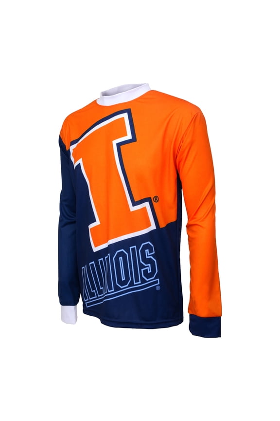 University of Illinois Long Sleeve Mountain Bike Jersey (University of Illinois - S)