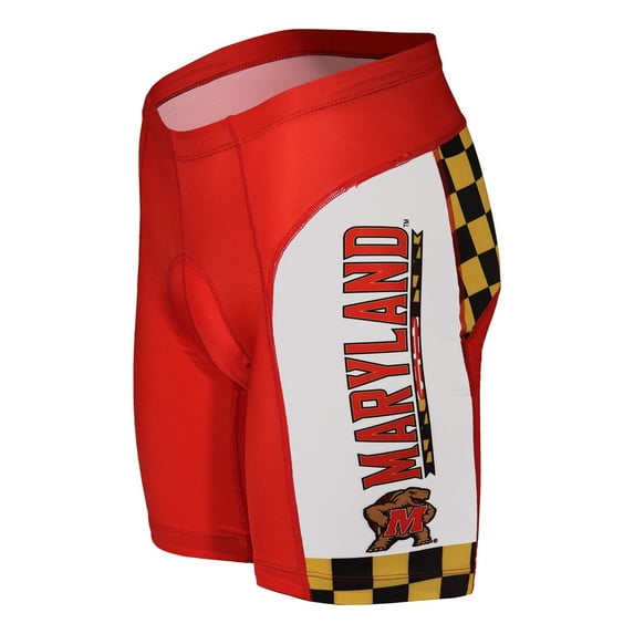 Adrenaline Promotions University of Maryland Terrapins Cycling Shorts (University of Maryland Terrapins - M)