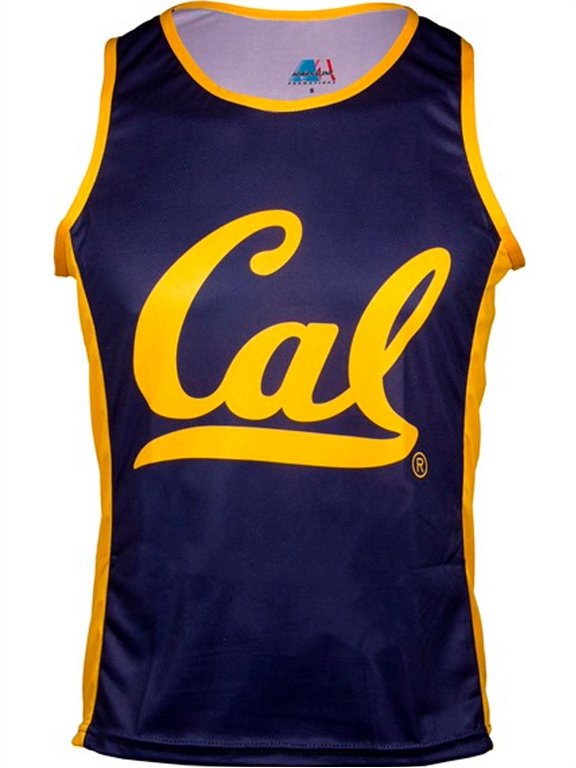 Women's California University Run/Tri Singlet (Blue - XS)