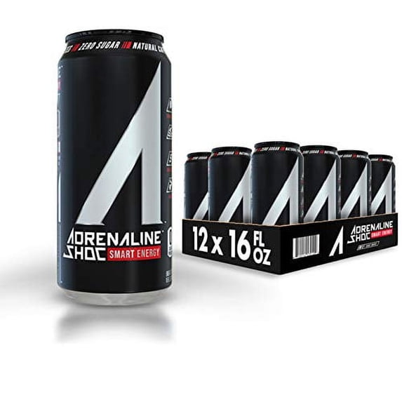 Adrenaline Shoc Smart Energy - 16 fl.oz (Pack of 12)