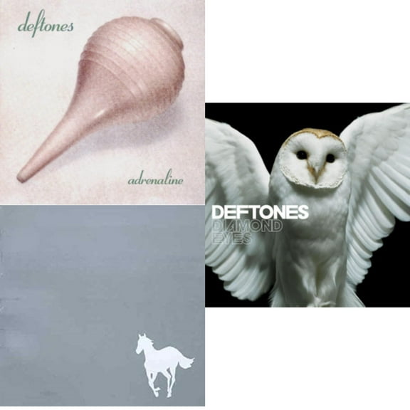 Adrenaline & White Pony & Diamond Eyes [CD Bundle]
